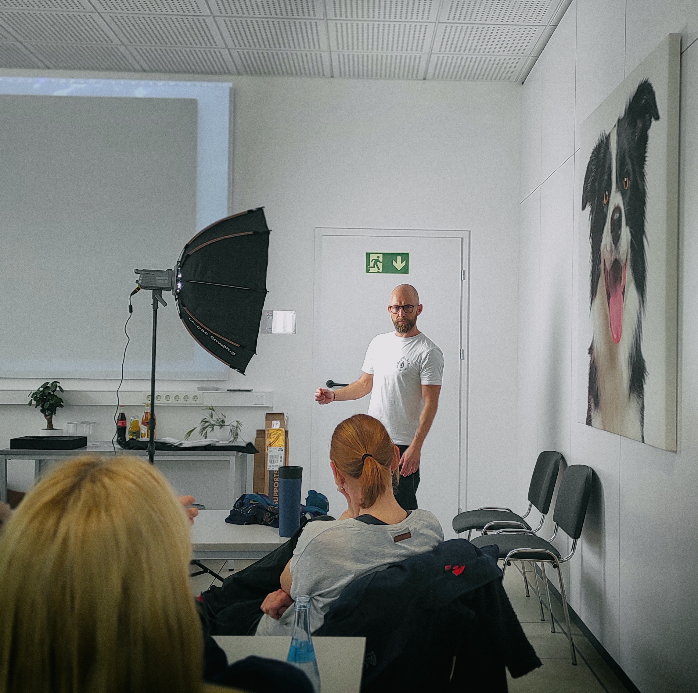 Wir hatten einen fabelhaften und lehrreichen Tag mit dem Ton- und Kameraspezialisten Andreas Usenbenz aus Ulm.